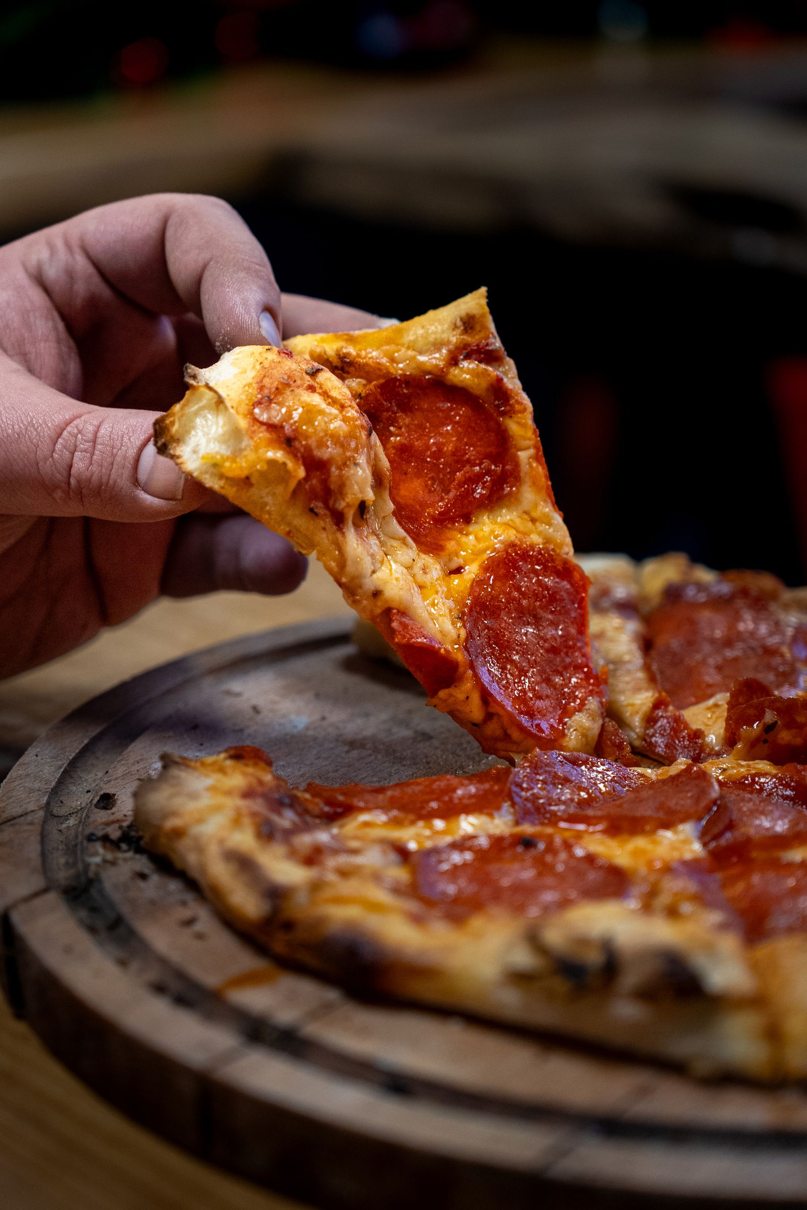 Peperonizza pizza